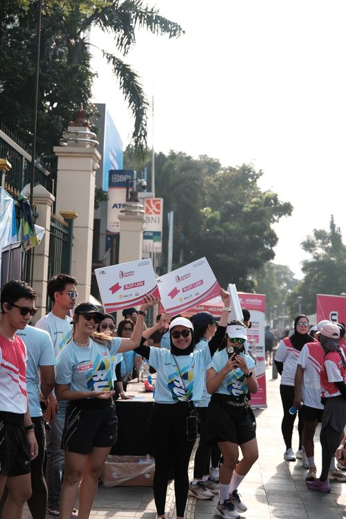 Race photo from Smartfren Run 2024 Vibes