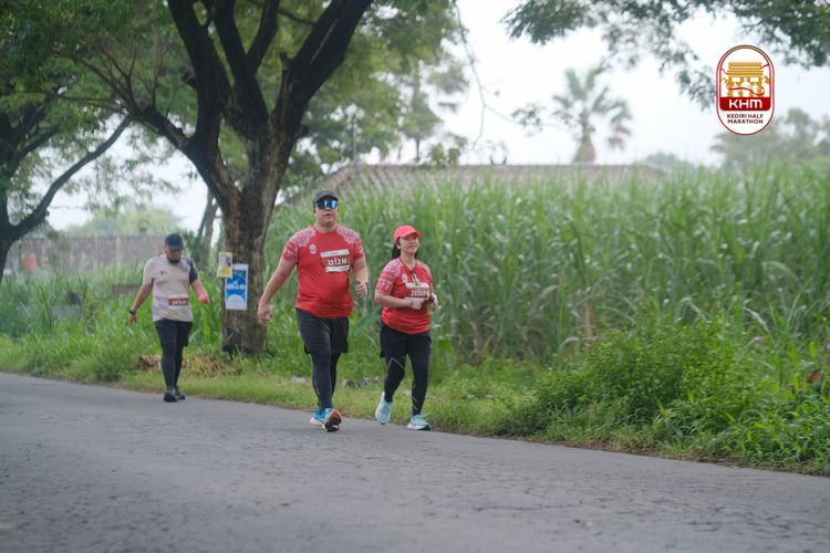 Race photo from Kediri Half Marathon 2025