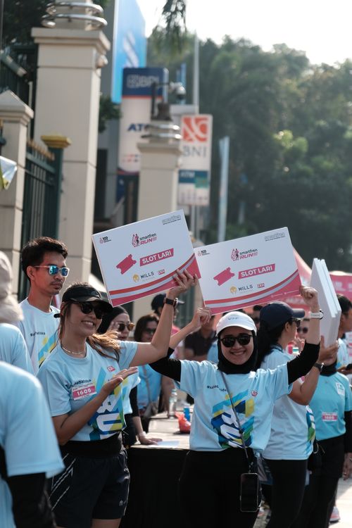 Race photo from Smartfren Run 2024 Vibes