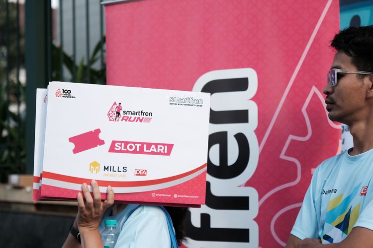 Race photo from Smartfren Run 2024 Vibes