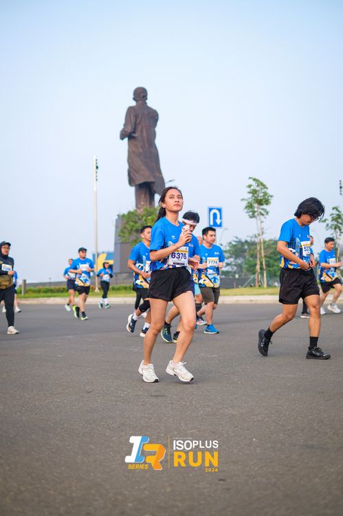 Race photo from ISOPlus Run 2024 Jakarta