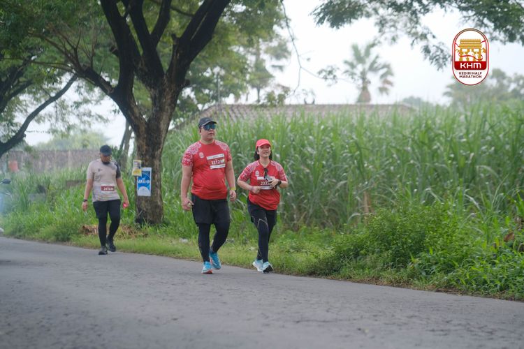 Race photo from Kediri Half Marathon 2025