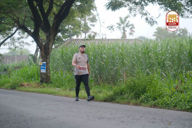 Race photo from Kediri Half Marathon 2025