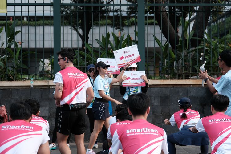 Race photo from Smartfren Run 2024 Vibes