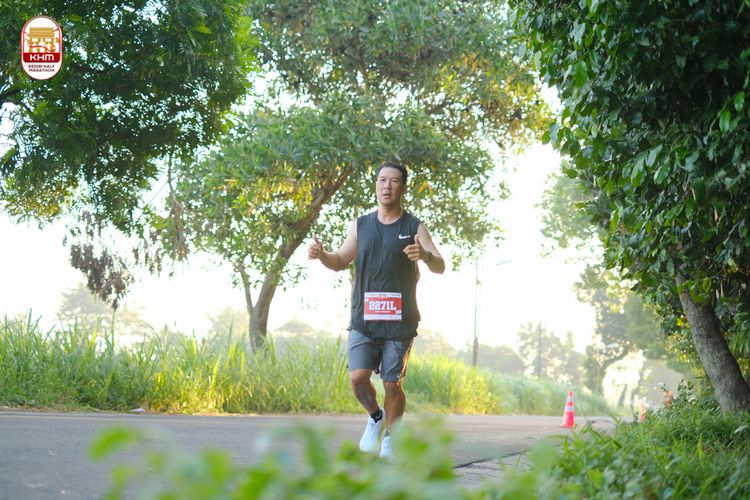 Race photo from Kediri Half Marathon 2024