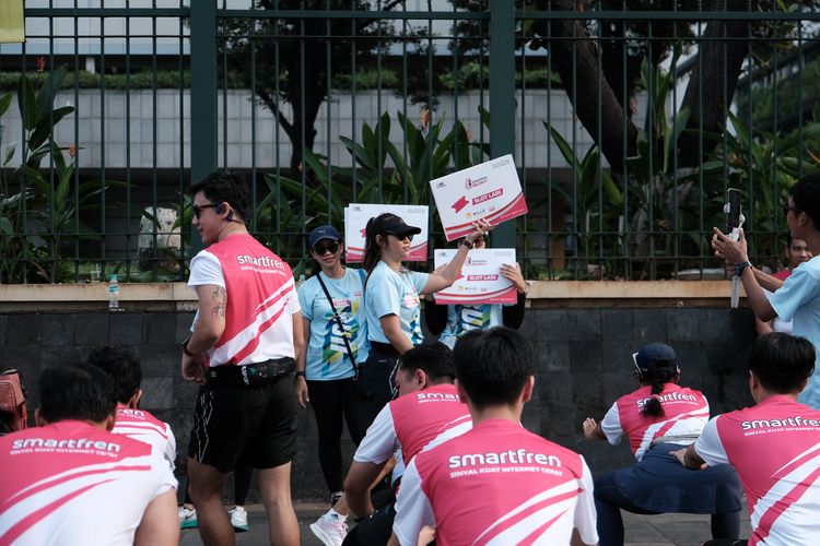Race photo from Smartfren Run 2024 Vibes