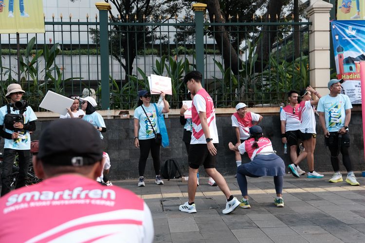 Race photo from Smartfren Run 2024 Vibes