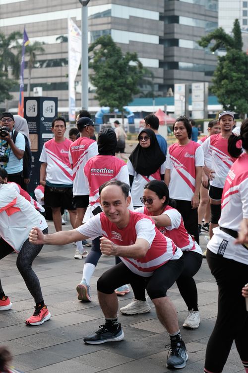 Race photo from Smartfren Run 2024 Vibes