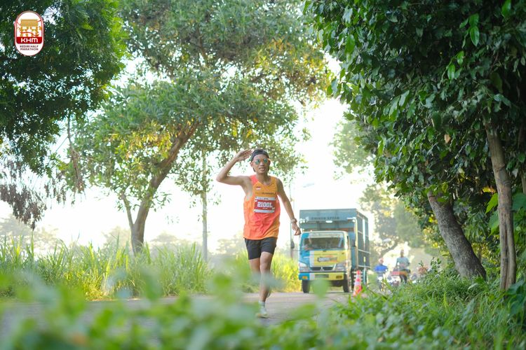 Race photo from Kediri Half Marathon 2024
