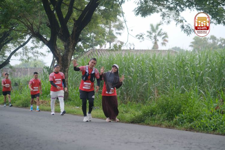 Race photo from Kediri Half Marathon 2025