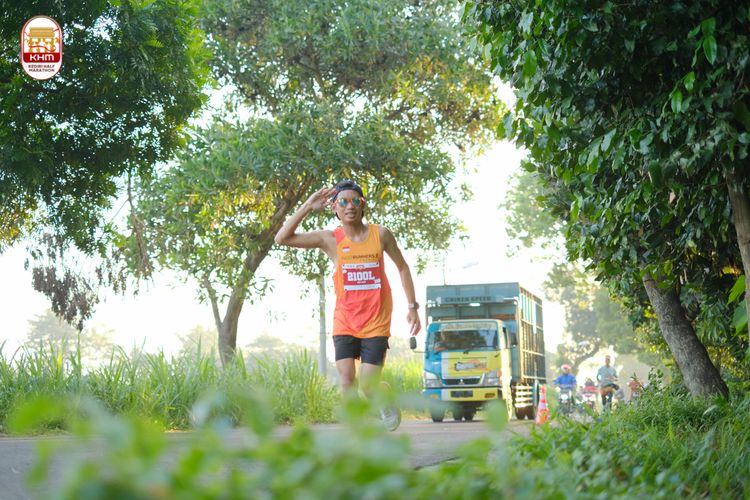 Race photo from Kediri Half Marathon 2024