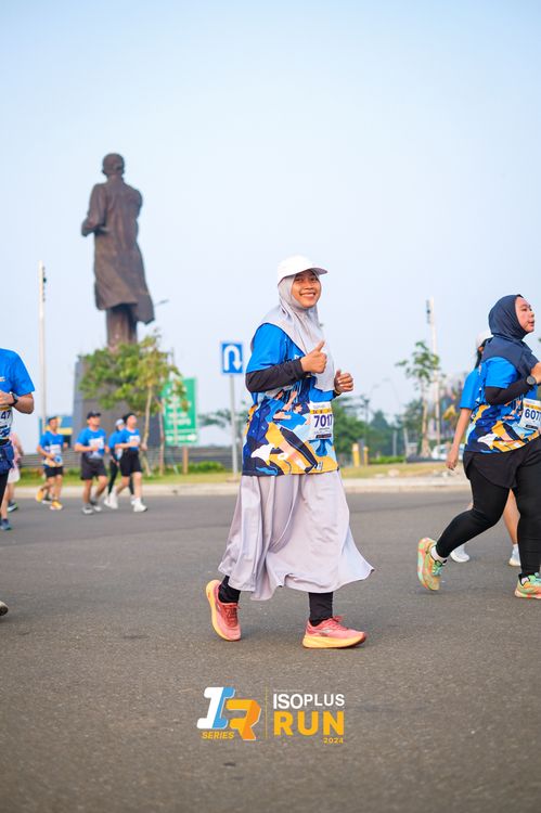 Race photo from ISOPlus Run 2024 Jakarta