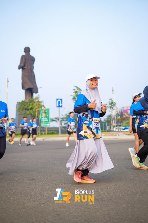 Race photo from ISOPlus Run 2024 Jakarta