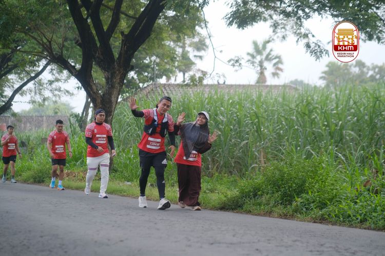 Race photo from Kediri Half Marathon 2025