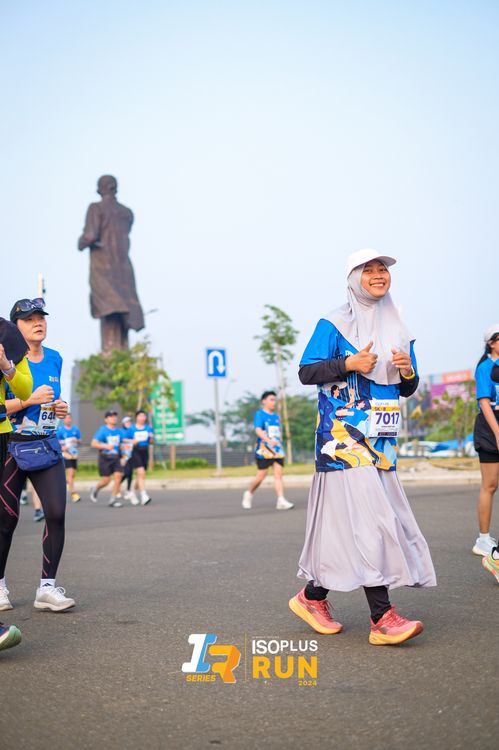 Race photo from ISOPlus Run 2024 Jakarta