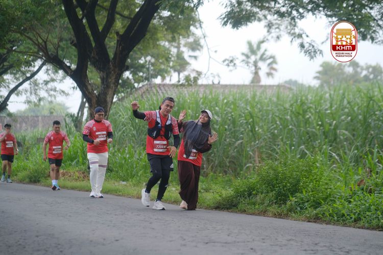 Race photo from Kediri Half Marathon 2025