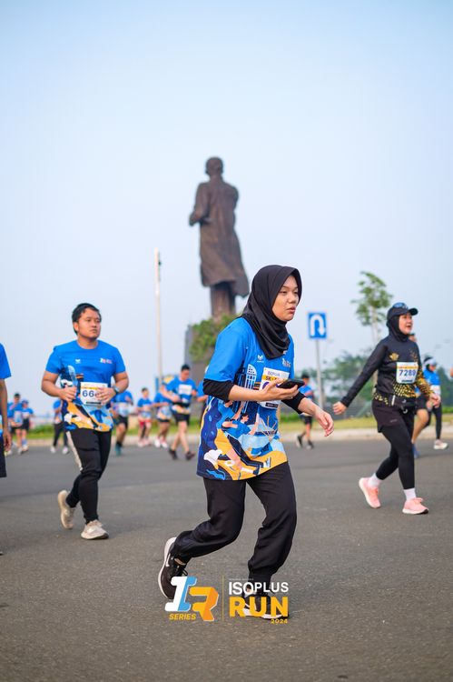 Race photo from ISOPlus Run 2024 Jakarta