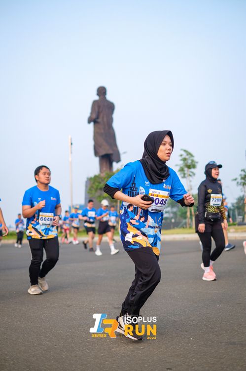 Race photo from ISOPlus Run 2024 Jakarta
