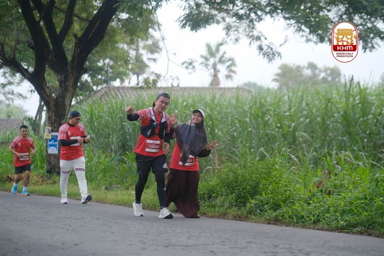 Race photo from Kediri Half Marathon 2025