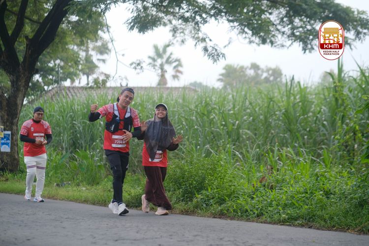 Race photo from Kediri Half Marathon 2025