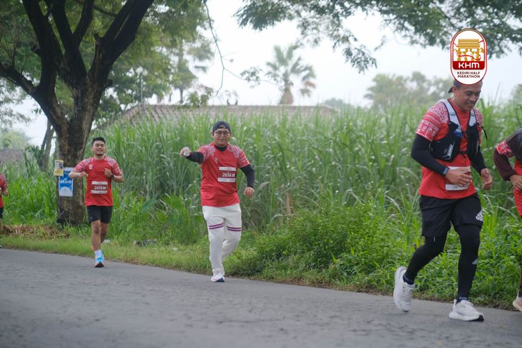 Race photo from Kediri Half Marathon 2025