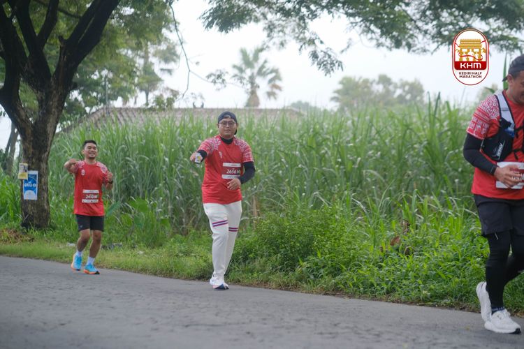 Race photo from Kediri Half Marathon 2025