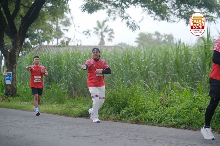 Race photo from Kediri Half Marathon 2025