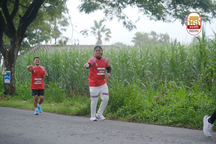 Race photo from Kediri Half Marathon 2025