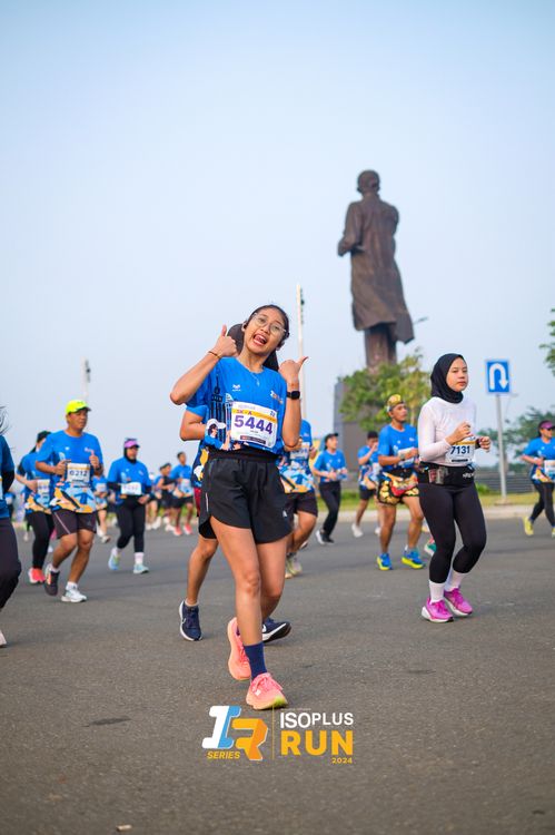 Race photo from ISOPlus Run 2024 Jakarta