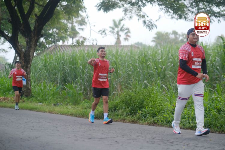 Race photo from Kediri Half Marathon 2025
