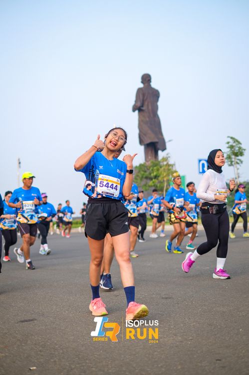 Race photo from ISOPlus Run 2024 Jakarta