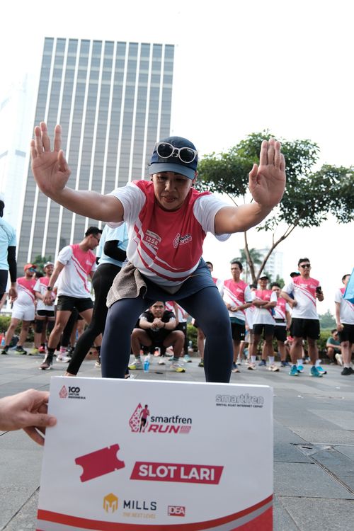 Race photo from Smartfren Run 2024 Vibes