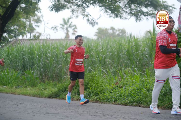 Race photo from Kediri Half Marathon 2025