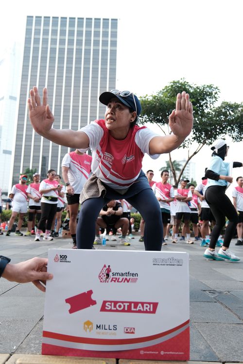 Race photo from Smartfren Run 2024 Vibes