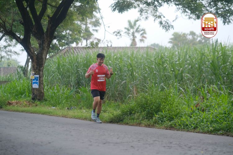 Race photo from Kediri Half Marathon 2025