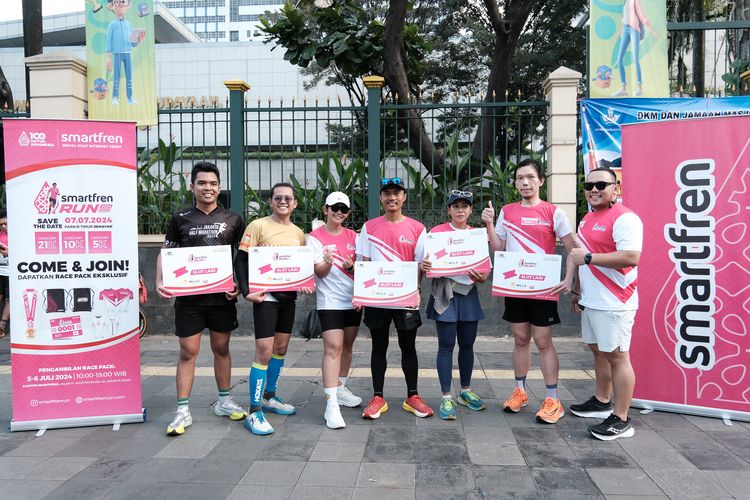Race photo from Smartfren Run 2024 Vibes