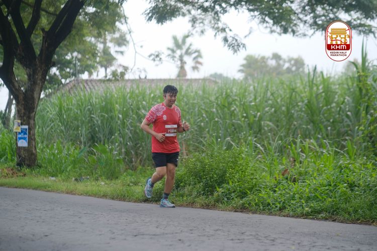 Race photo from Kediri Half Marathon 2025