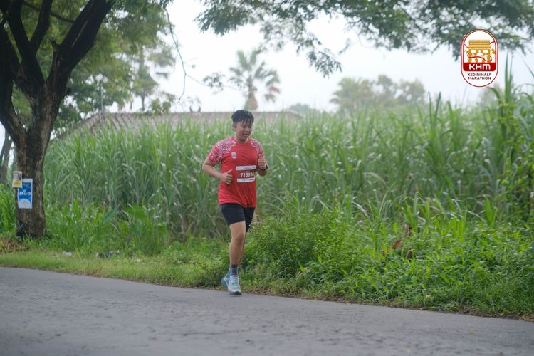 Race photo from Kediri Half Marathon 2025