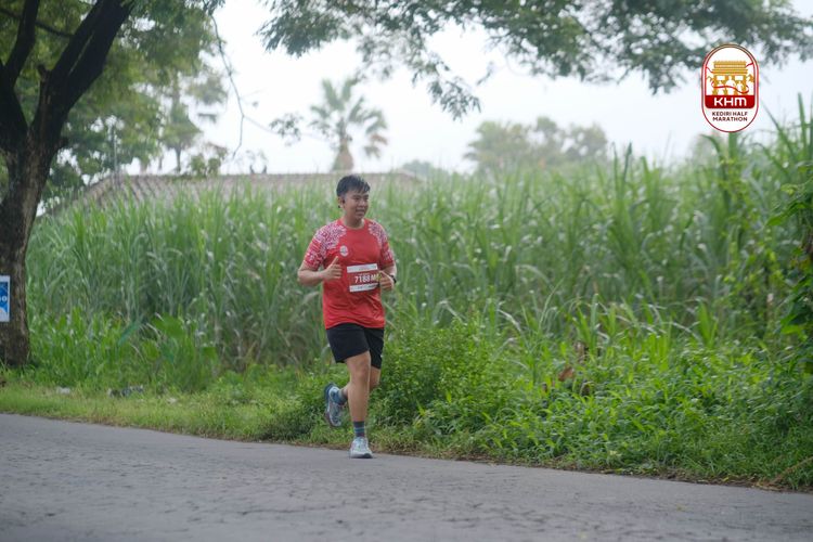 Race photo from Kediri Half Marathon 2025
