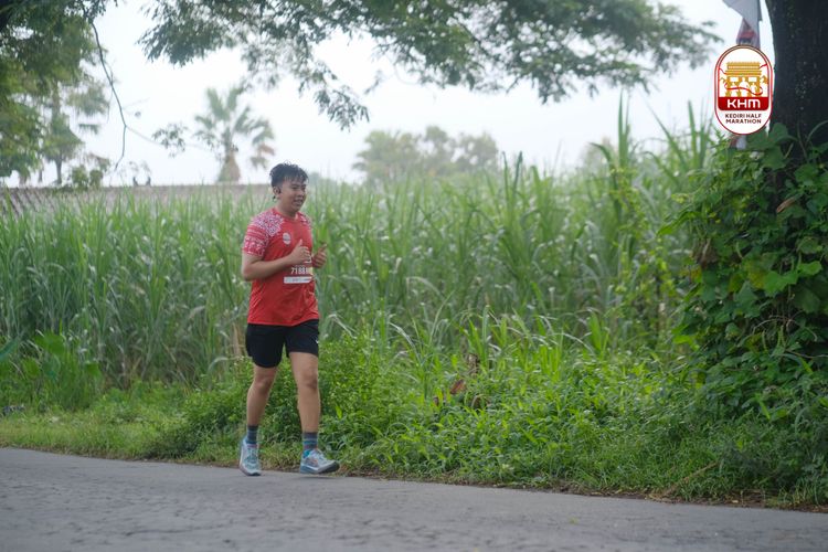 Race photo from Kediri Half Marathon 2025