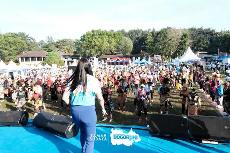Race photo from Taman Budaya x BOGORUN 2025