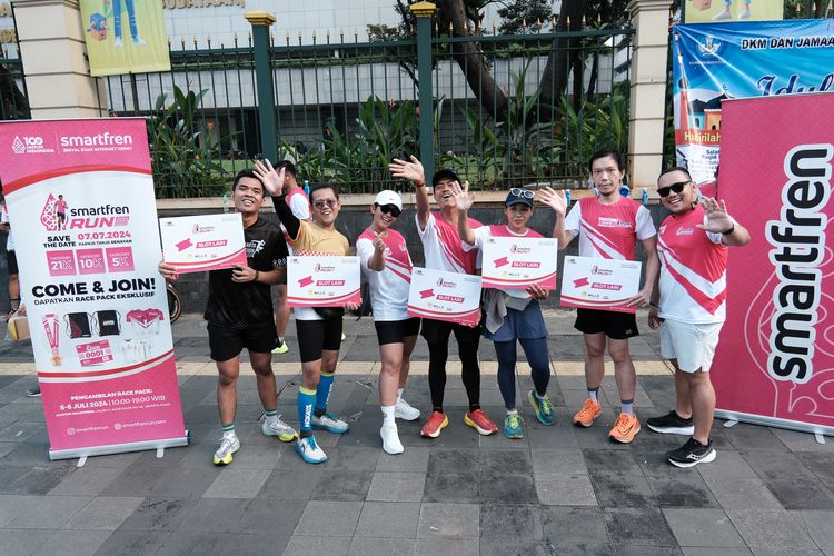Race photo from Smartfren Run 2024 Vibes