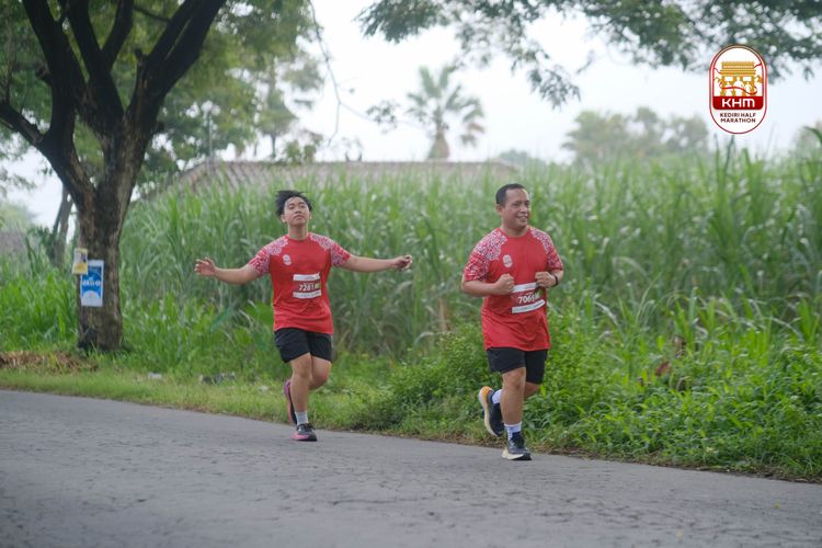 Race photo from Kediri Half Marathon 2025