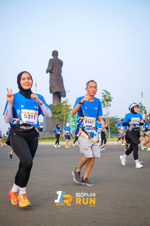 Race photo from ISOPlus Run 2024 Jakarta
