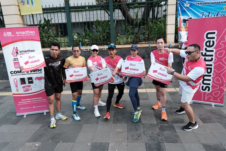 Race photo from Smartfren Run 2024 Vibes