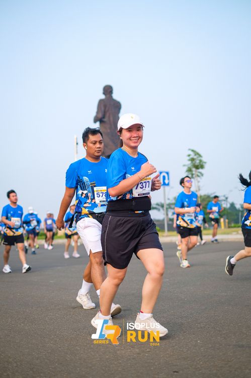Race photo from ISOPlus Run 2024 Jakarta