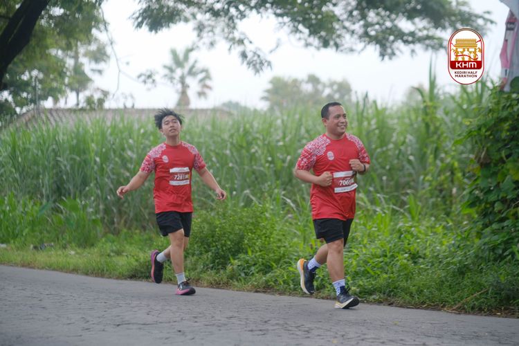 Race photo from Kediri Half Marathon 2025