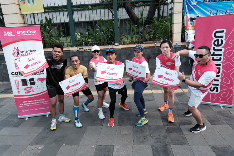Race photo from Smartfren Run 2024 Vibes