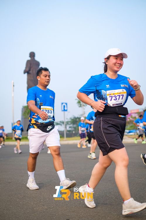 Race photo from ISOPlus Run 2024 Jakarta