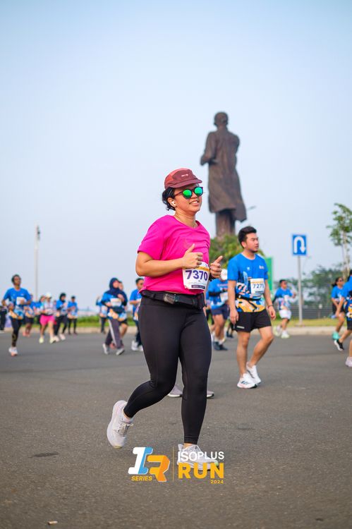 Race photo from ISOPlus Run 2024 Jakarta